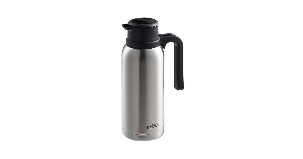 Thermos FN362 32 oz. Stainless Steel Vacuum Insulated Carafe with Twist Top  by Arc Cardinal