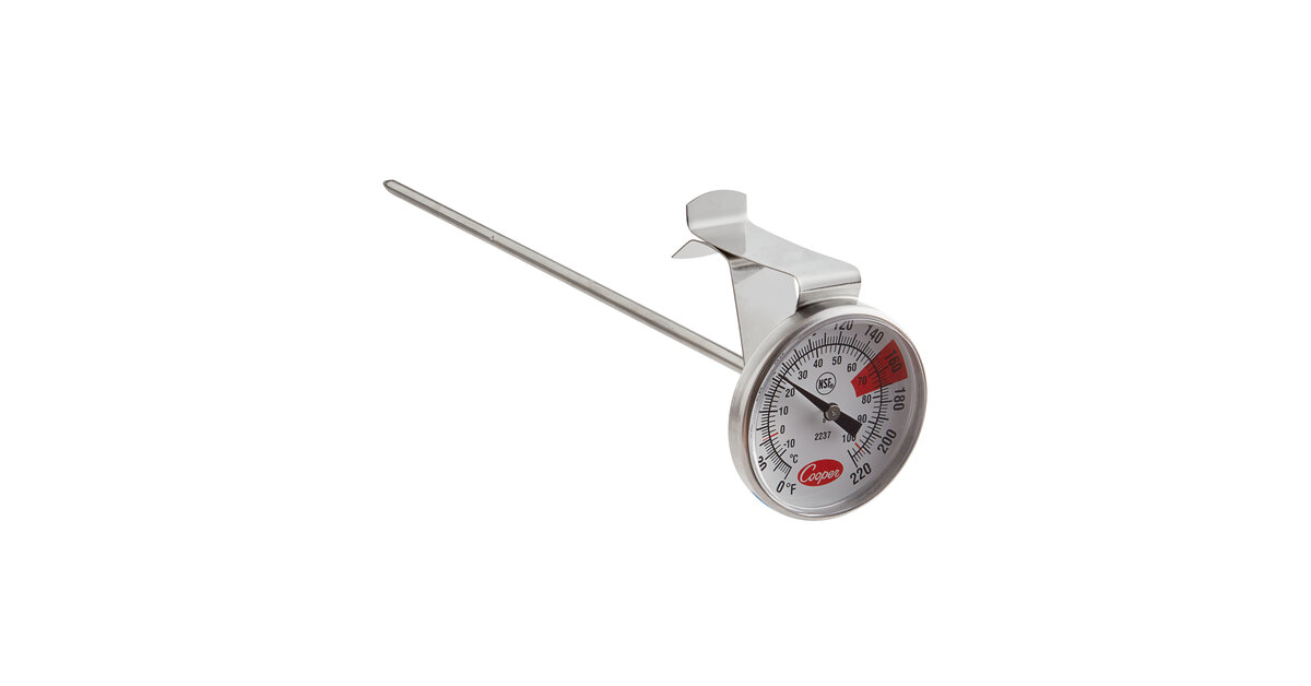 Alliance Brew Gear™ 5” milk frothing thermometer with clip