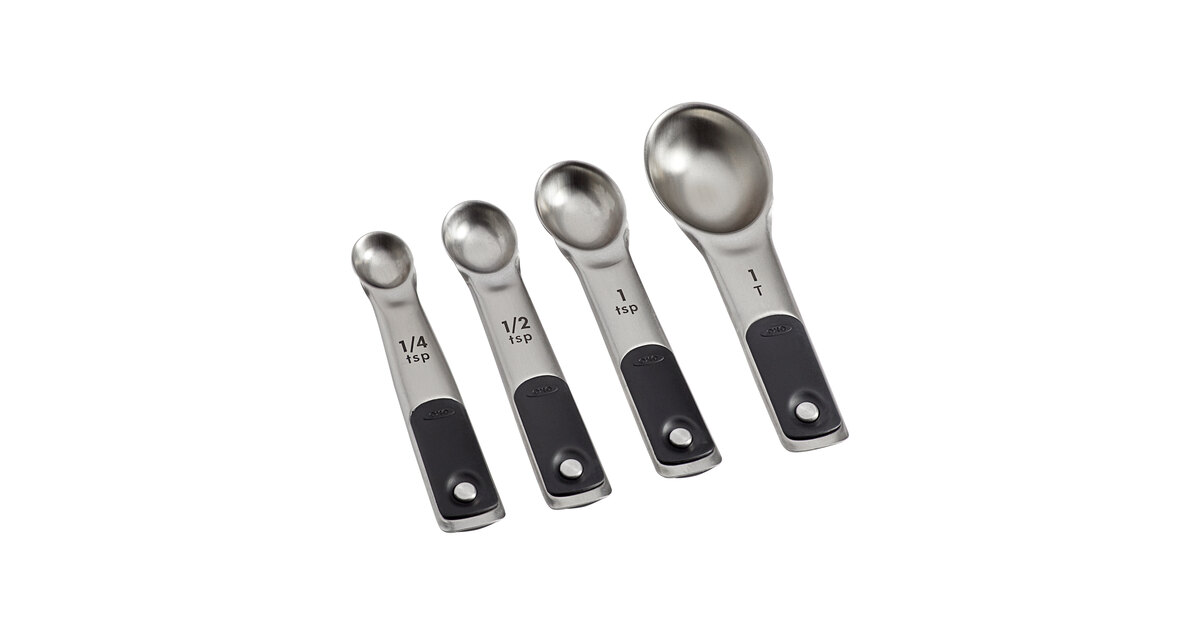 OXO Good Grips International Stainless Steel Measuring Spoons (4-Piece) -  Gillman Home Center