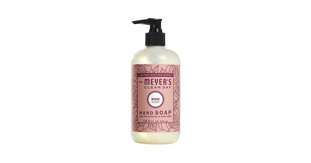 Meyer's Clean Day 316561 Rose Scented Hand Soap with