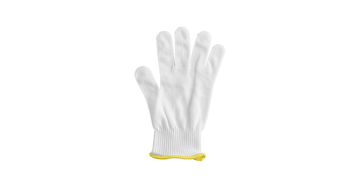 Mercer Culinary M33416BLS Millennia Fit® Blue A4 Level Cut-Resistant Glove  - Small