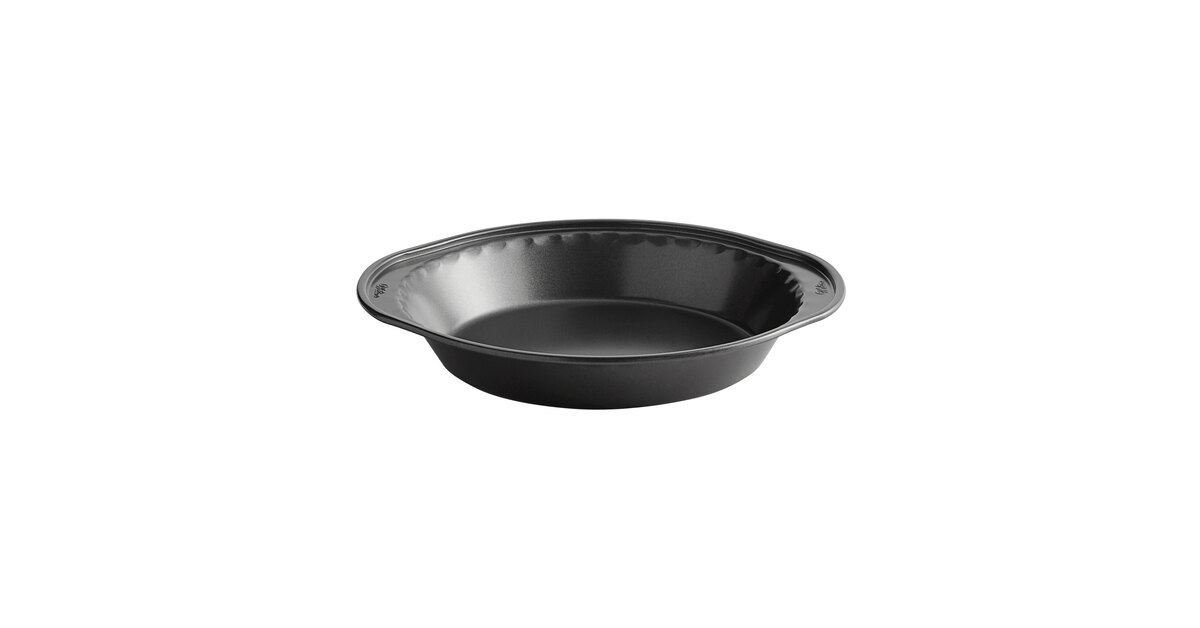 Wilton 191002984 Perfect Results 9 x 1 1/2 Steel Non-Stick Deep Dish Pie  Pan