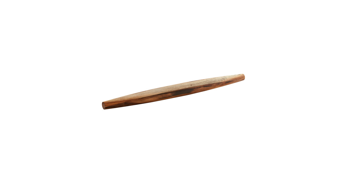 Ironwood Gourmet 28981 Acacia Wood French Rolling Pin Brown 20-inches 