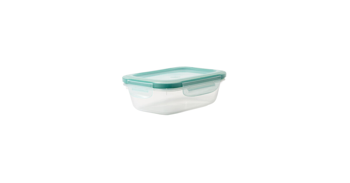 OXO Good Grips Smart Seal 3 Cup Clear Rectangular Polypropylene Container  with Leak Proof Snap-On