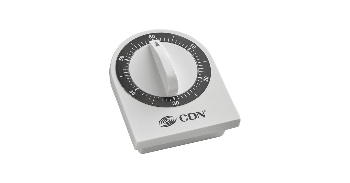 CDN MTM3 Mechanical 60 Minute Kitchen Timer