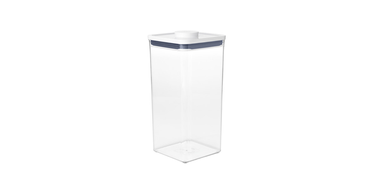 OXO Soft Works POP Food Storage Container - Clear/White, 1.7 qt