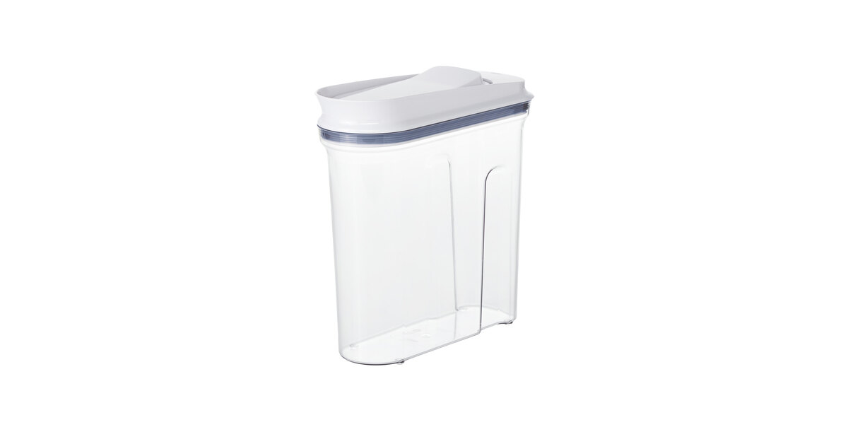 OXO Good Grips 3.4 Qt. Clear Rectangular SAN Plastic Food Storage