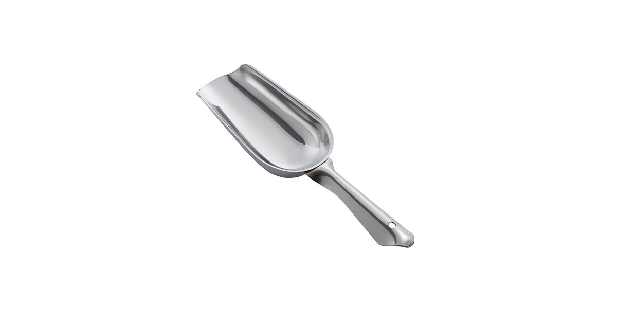 Vollrath 46790 5.5 oz. Heavy-Duty Stainless Steel Bar Scoop