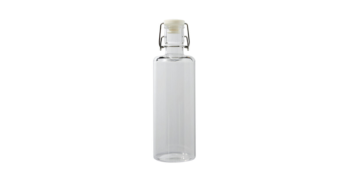 MUB 16 oz Clear Water Bottle, Glass Water Bottles with Stainless Steel Leak  Proof Lid, Small Cute Wa…See more MUB 16 oz Clear Water Bottle, Glass