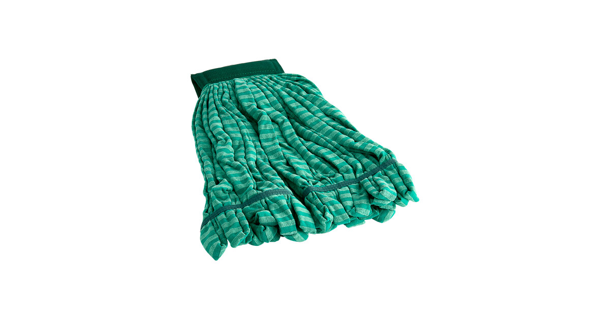Rubbermaid® Web Foot FGT85306GR00 Green Large Microfiber Tube Wet