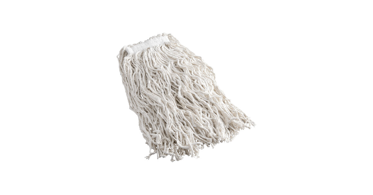 Rubbermaid® Value Pro FGV11900WH00 32 oz. White Cotton Cut-End Wet