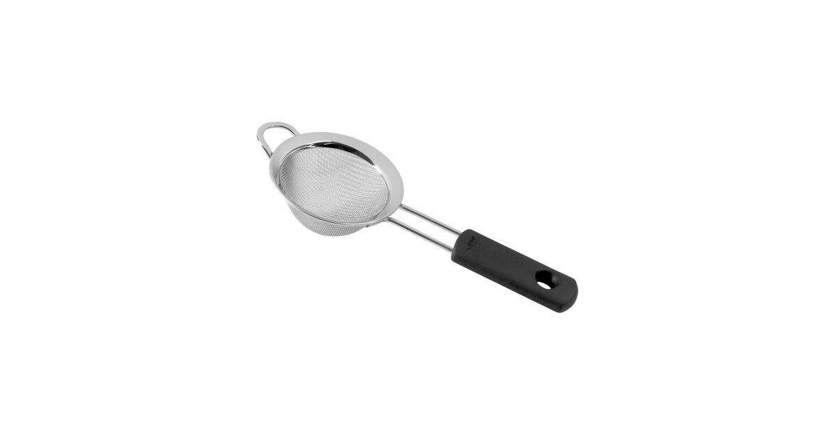 Good Cook Silver/Black Aluminum Mesh Strainer - 24987 - 076753249874
