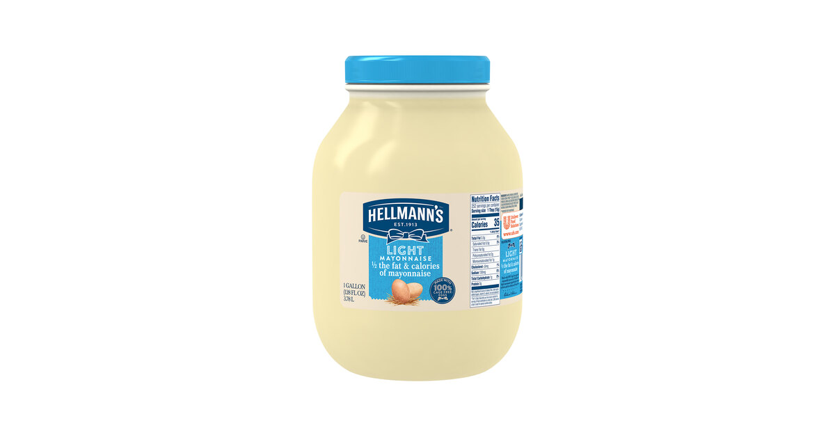 Hellmann's 1 Gallon Light Mayonnaise
