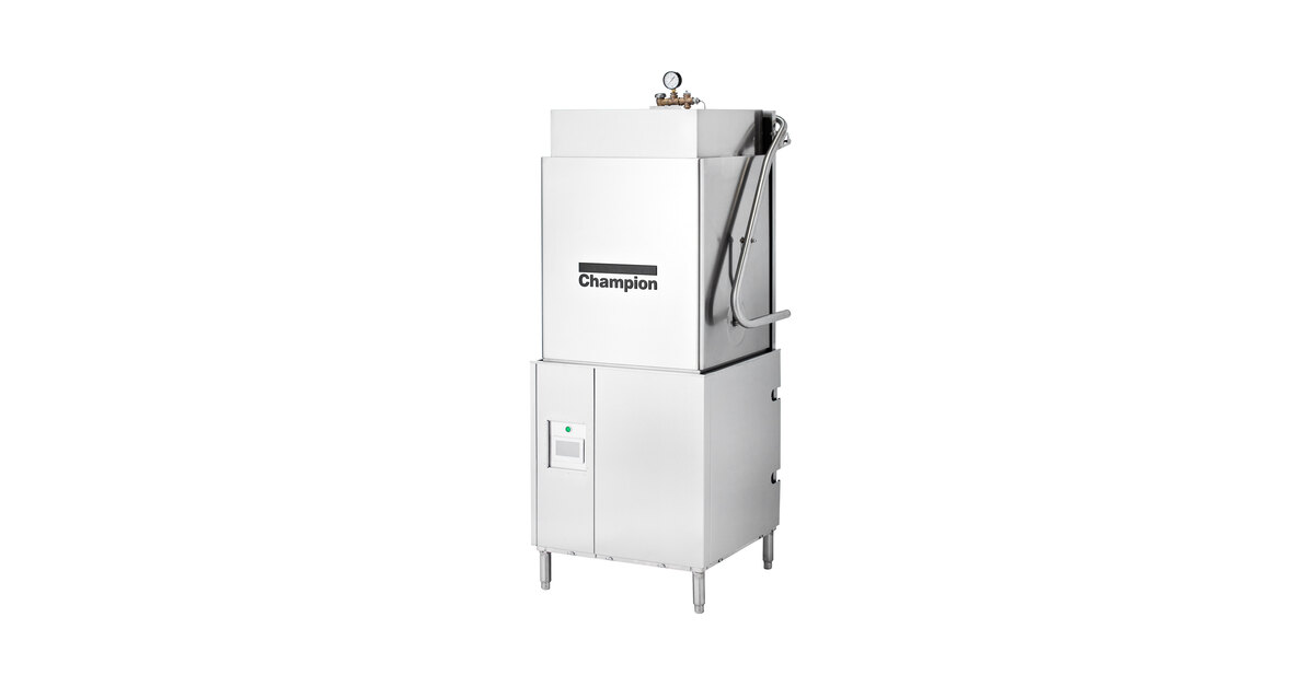 Champion DH6000T Door-Type High Temperature Tall Hood Dishwashing