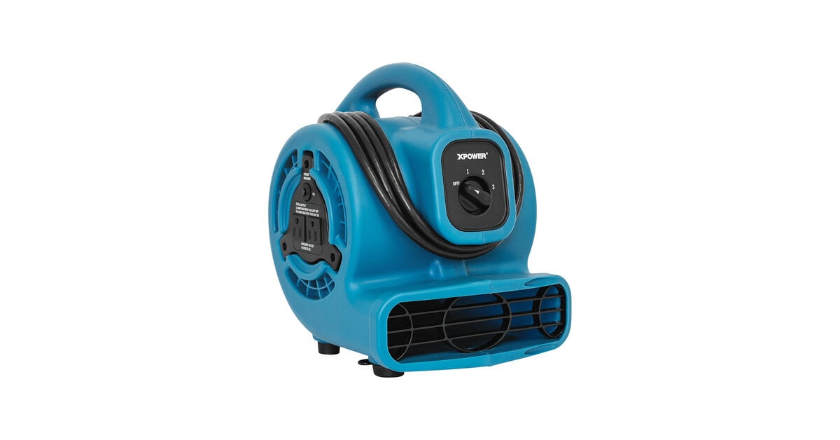 XPOWER P-80A Ini Ighty Air Over Utility Ventilador Con Toas De - Foto 7