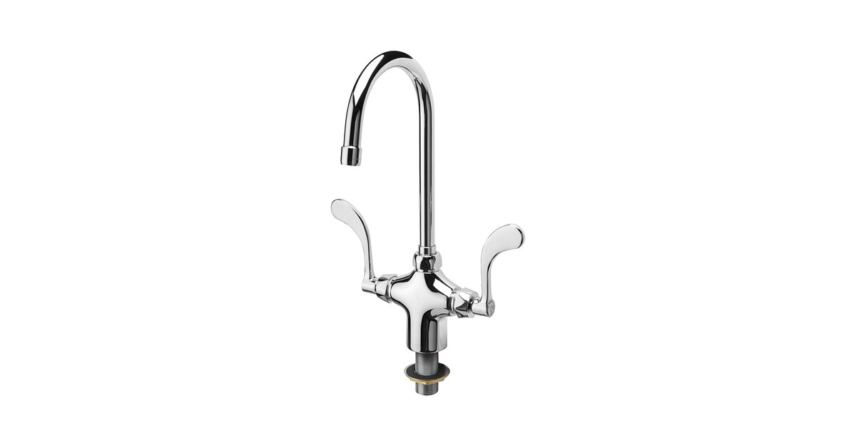Zurn Elkay Z826B4-XL AquaSpec Deck Mount Laboratory Faucet with 5