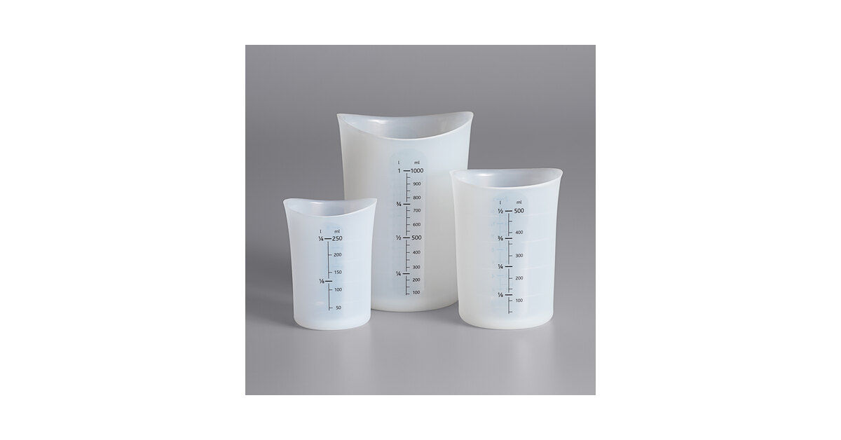 Flex-It Silicone Measuring Cups  Measuring cups set, Measuring