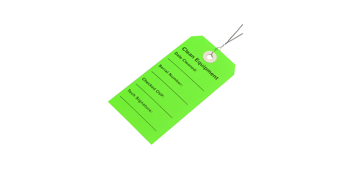 Etiquettes clés plastiques KTAG lot de 200 ex vert