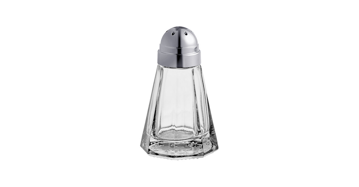 American Metalcraft BPNS115 1.5 oz. Salt and Pepper Shaker - 12/Case