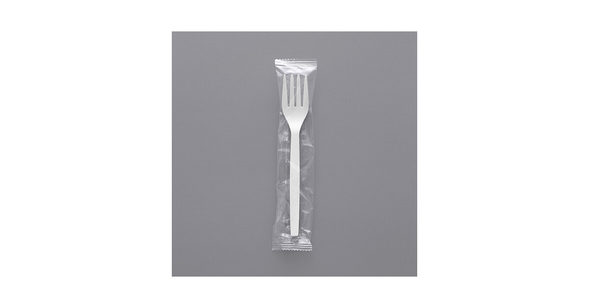 Eco-Products EP-S072 PSM Renewable Forks, Individually Wrapped, 7