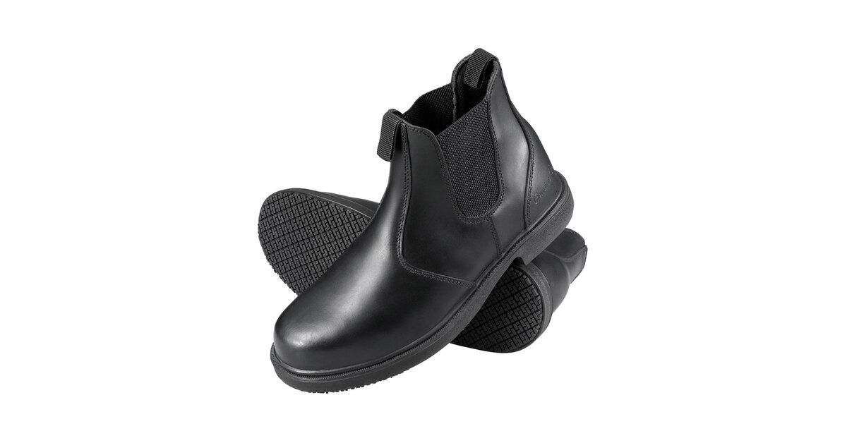 Genuine Grip® 7141 Men's Size 9.5 Wide Width Black Non Slip