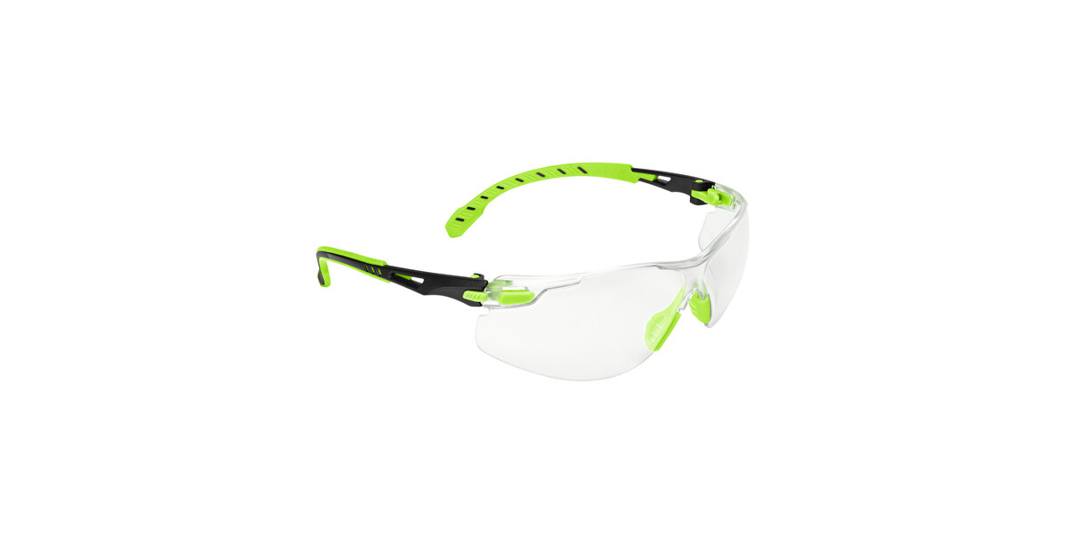Lunettes De Sécurité 3M™ SecureFit™ 500, Monture Vert Foncé, Revêtement Antibuée/antirayure