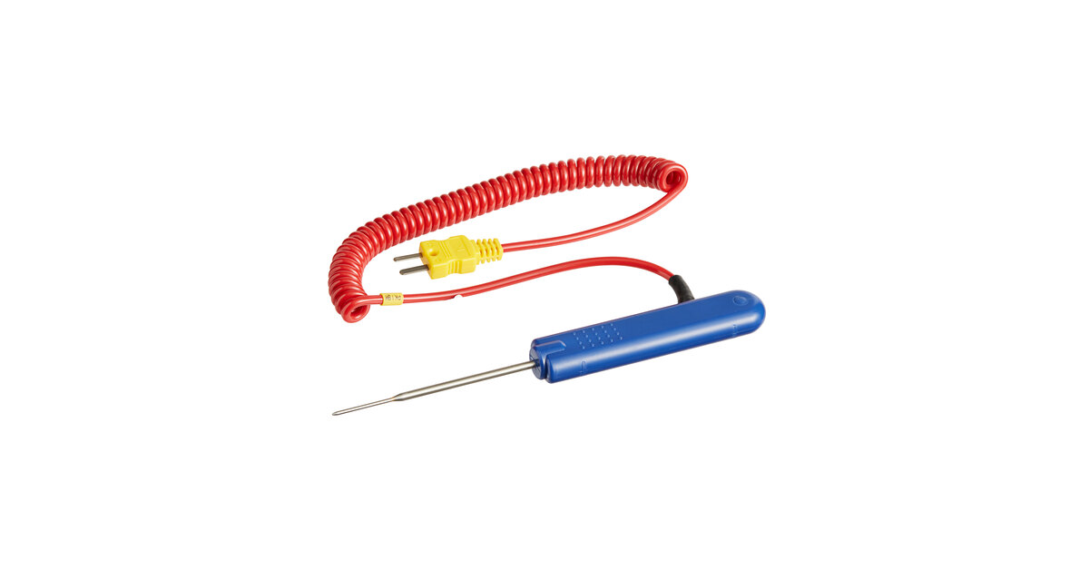 Comark PK19M Penetration Thermocouple Probe - 3.5" Stem, Type-K, Fast Response For Food Temperature Checks