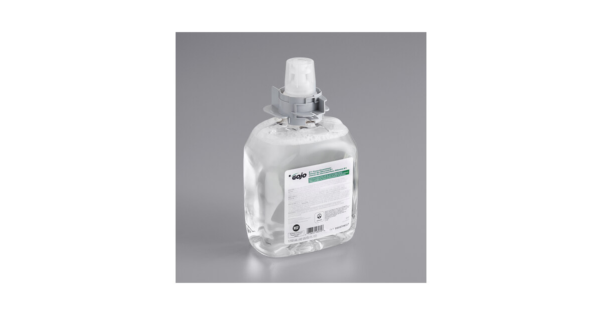 GOJO® 5167-04 FMX-12 E1 1250 mL Fragrance-Free Foaming Hand Soap