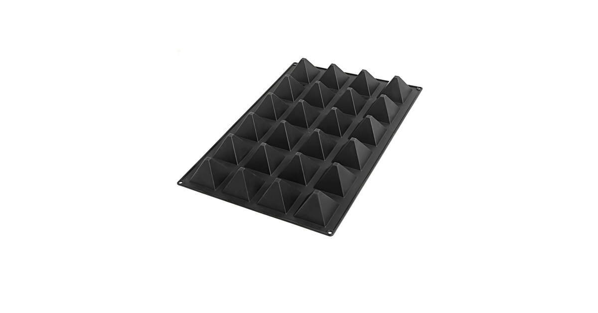 Silikomart SQ057 35 Compartment Pyramids Silicone Baking Mold - 2