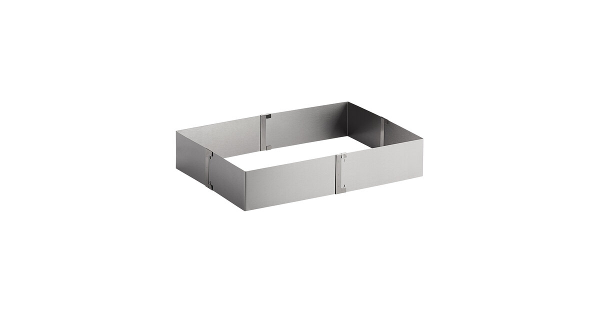 Anello Per Torta In Alluminio, Diametro 24 Cm X Altezza 7 Cm, Spessore 2 Mm, Cuciture Saldate, Per Torte E Dolci