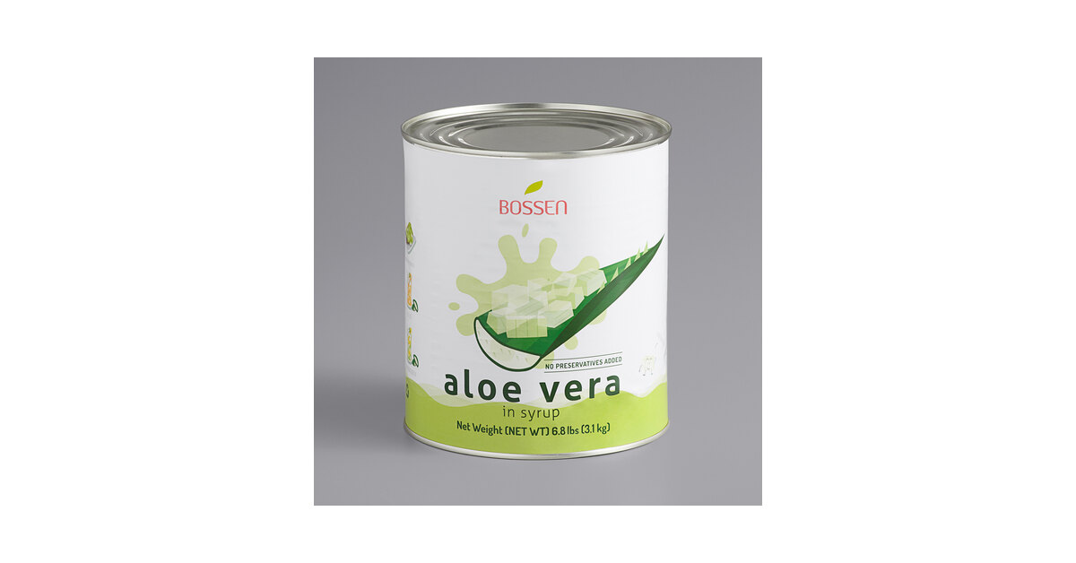 Bossen Aloe Vera in Syrup - #10 Cans (6/Case)