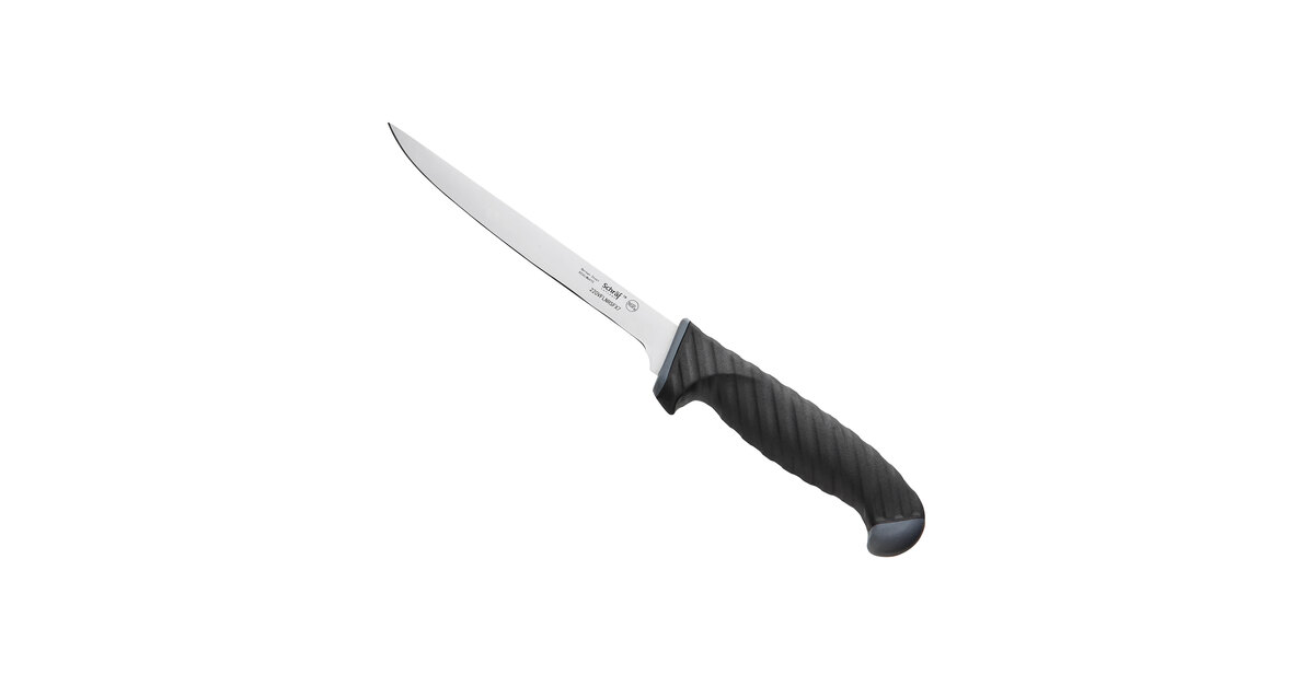 Schraf 7 Narrow Semi Flexible Fillet Knife With Tprgrip Handle