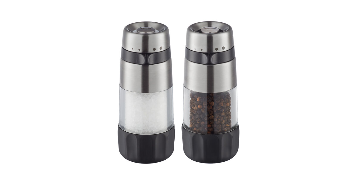 how do you refill an oxo salt and pepper grinder