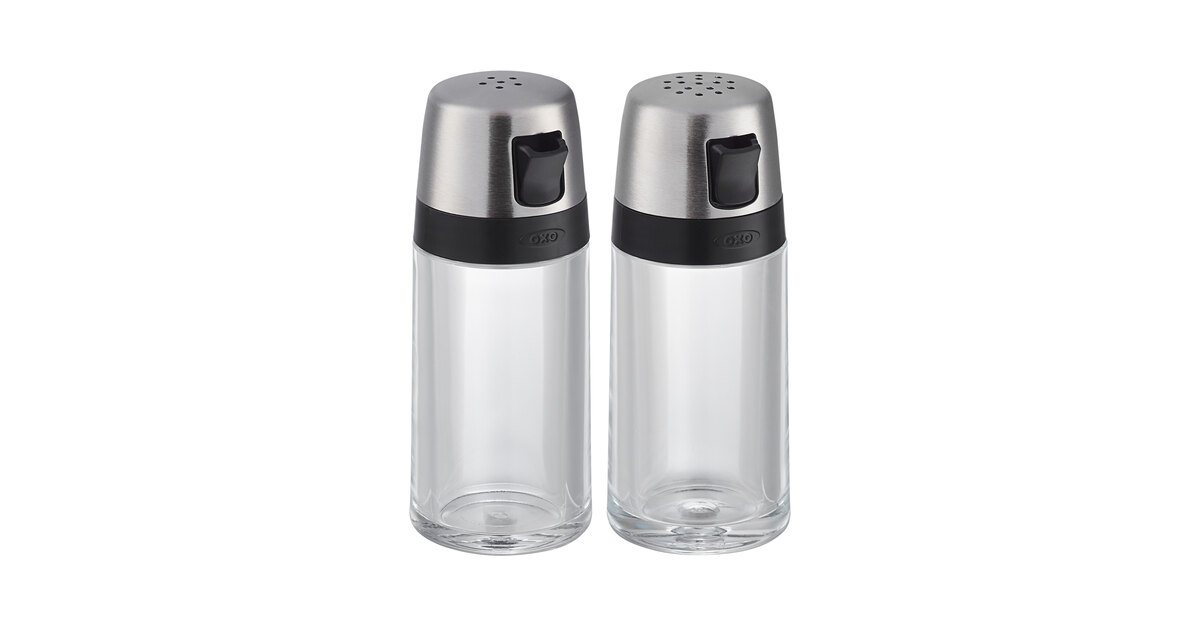 OXO 1234780 Good Grips Salt and Pepper Shaker Set