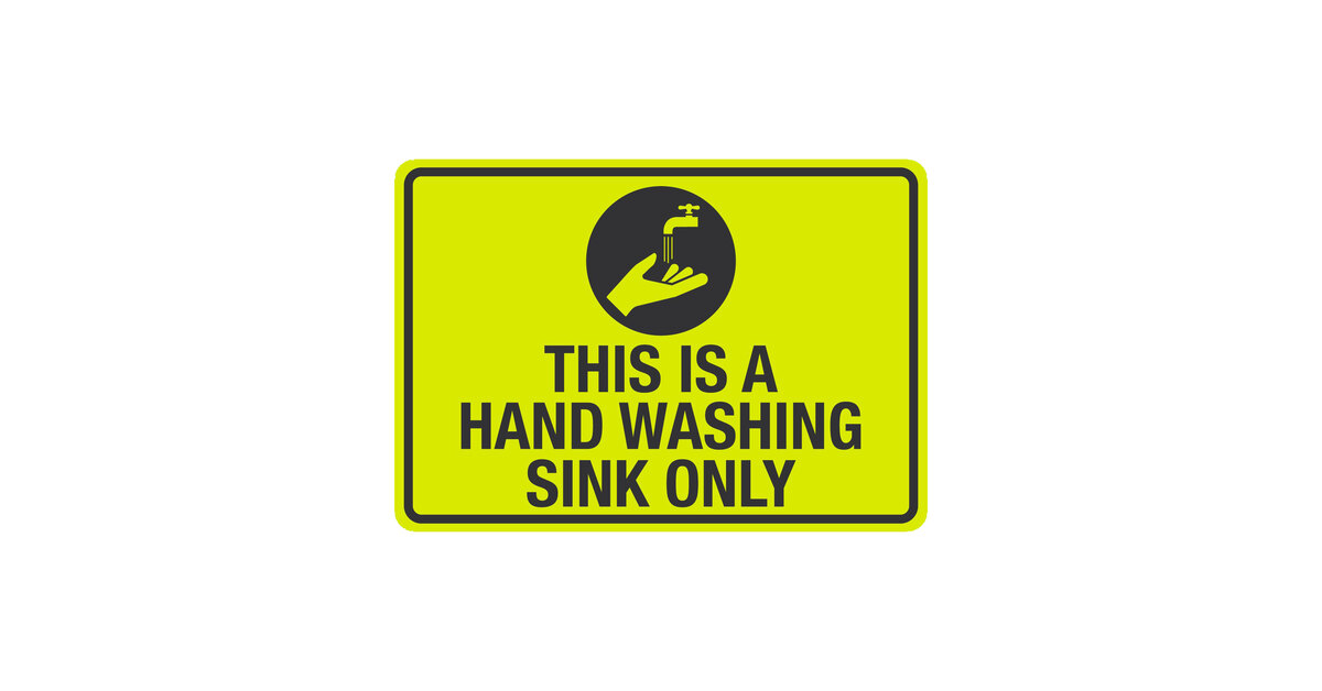 this-is-a-hand-washing-sink-only-engineer-grade-reflective-black-yellow-aluminum-sign-with-symbol-14-x-10