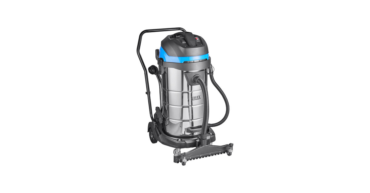 Lavex 26 Gallon Stainless Steel Commercial Wet / Dry Vacuum with