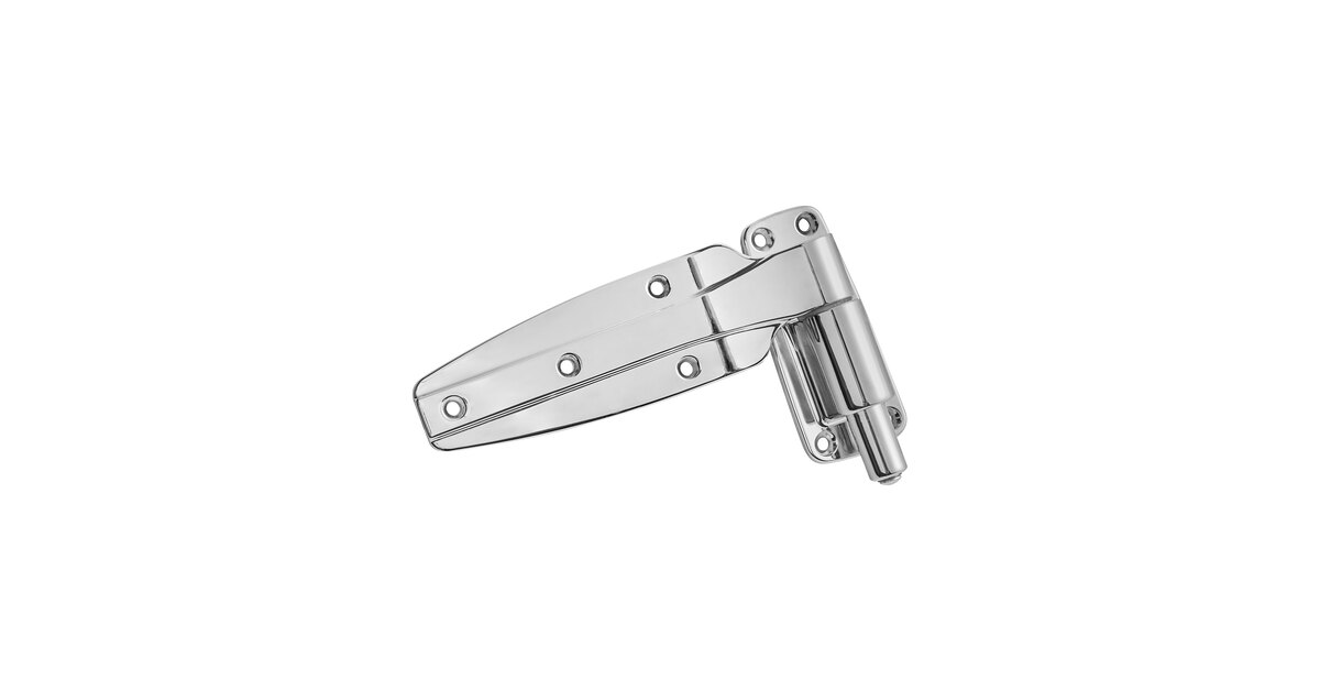 カイジン Kason® 1248 Spring Assisted Cam-Rise Door Hinge (Polished Chrome