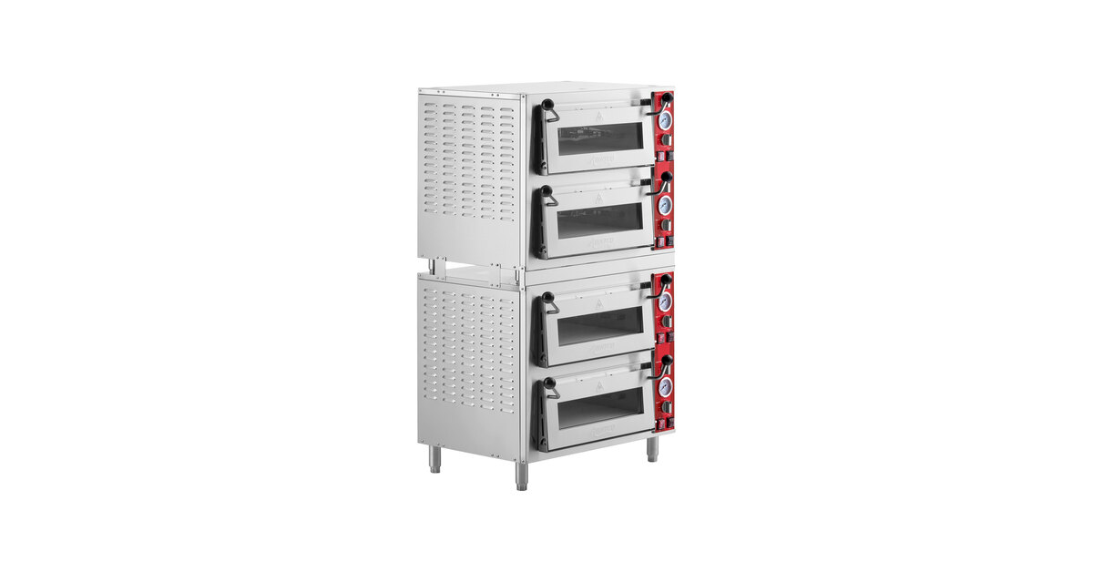 Avantco DPO-2DD Quadruple Deck Pizza/Bakery Oven with Four
