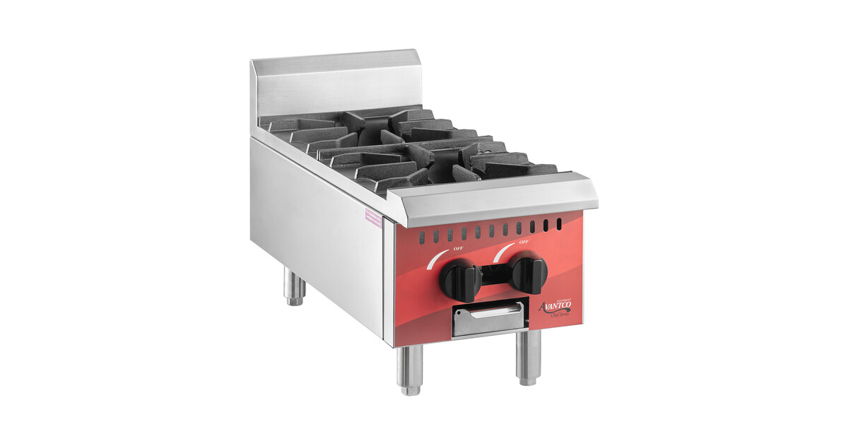avantco 2 burner
