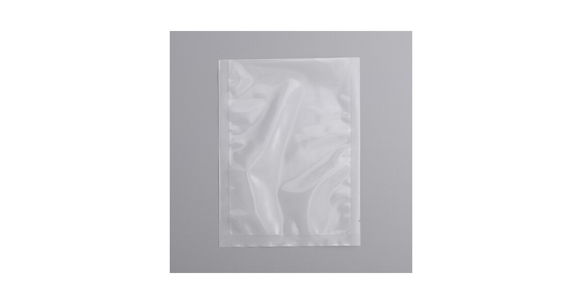 APQ Pack of 1000 Co-Extruded Vacuum Pouches, Clear 6 x 8. Vacuum food bags  6x8. 3 mil Thickness. USDA approved. Polyethylene bags for packing and