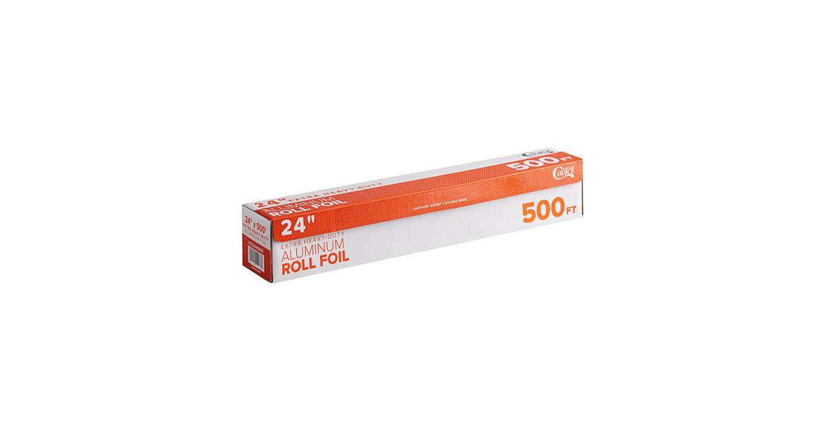 Heavy-Duty Aluminum Foil Roll (24) - WebstaurantStore