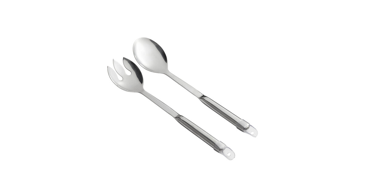 Abbott Collection Antiqued Gold Stainless Steel Salad Servers 2 pieces 