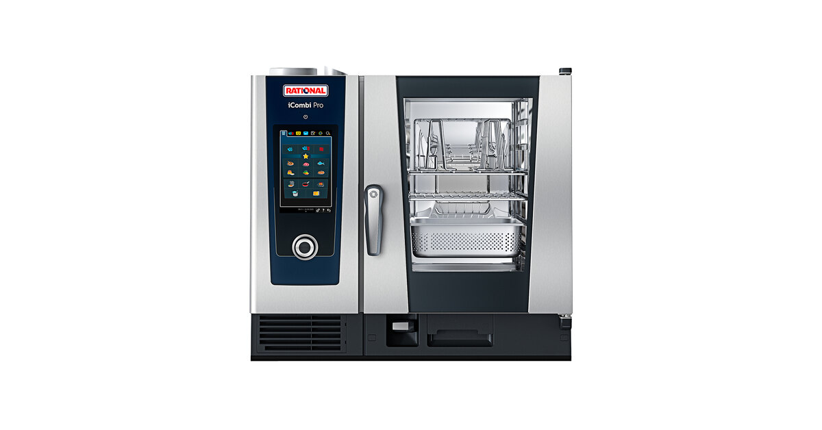 Rational iCombi Pro 6 Pan Half-Size Electric Combi Oven - 208/240V