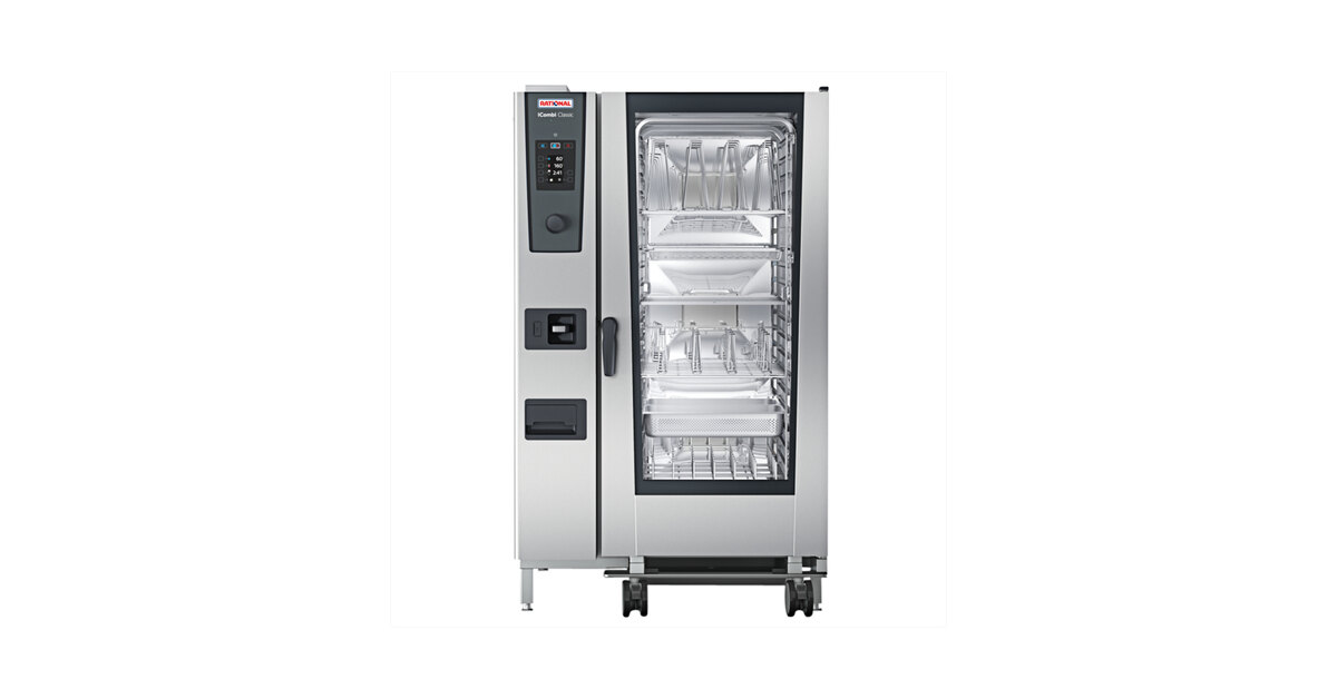 Rational iCombi Classic Single 20-Full Size Natural Gas Combi Oven