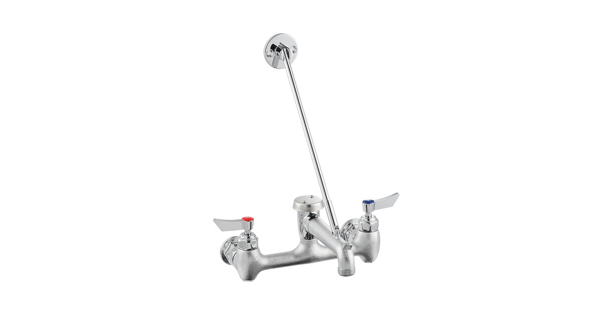 Waterloo 750FMS8 Wall-Mounted Mop Sink Faucet with 8