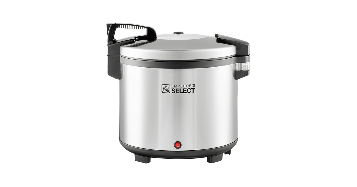 Emperor's Select EGRC Liquid Propane 110 Cup (55 Cup Raw) Gas Rice Cooker  and Warmer - 22,000 BTU