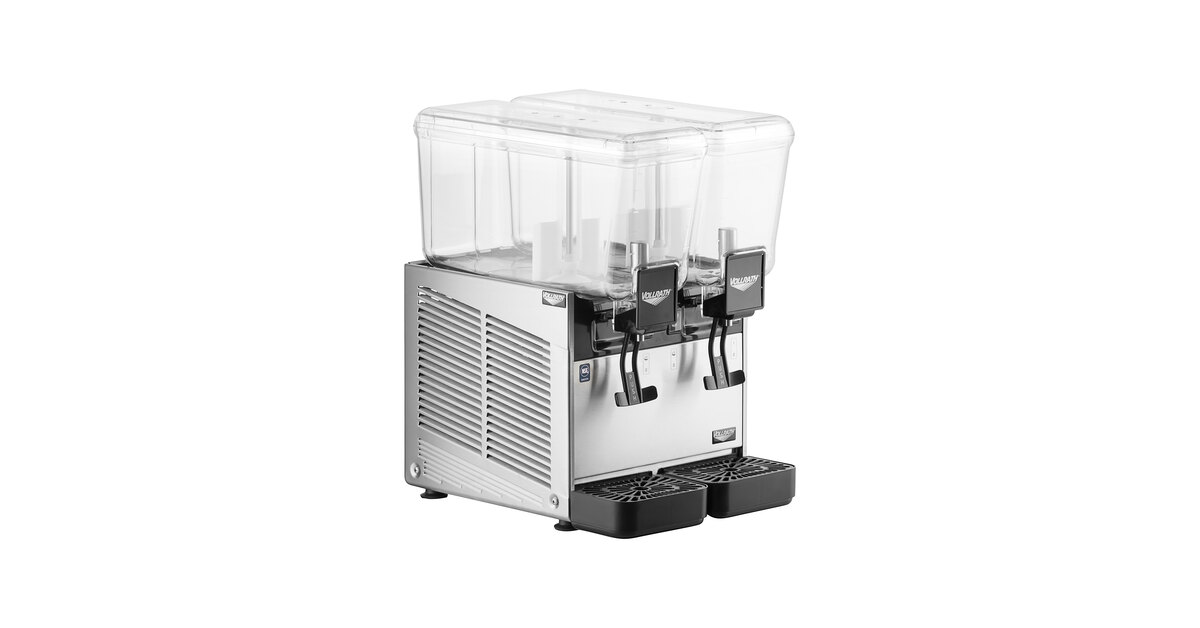 Vollrath VBBD2-37-S Double 3.17 Gallon Bowl Refrigerated
