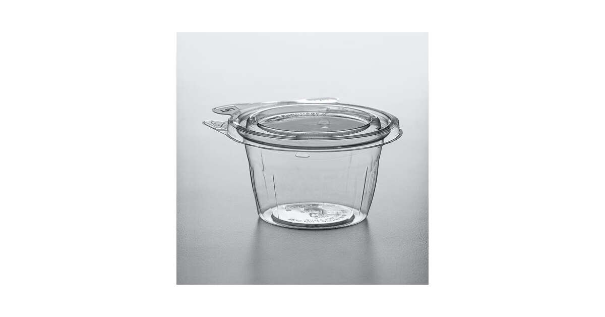 Dart SafeSeal 8 oz. Tamper-Resistant, Tamper-Evident Snack Cup