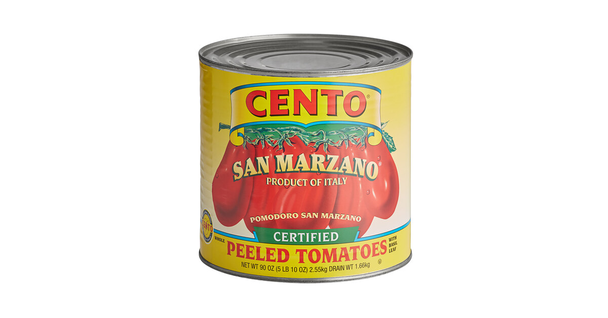 Cento San Marzano Tomatoes in Bulk (Whole, Peeled) - 6/Case