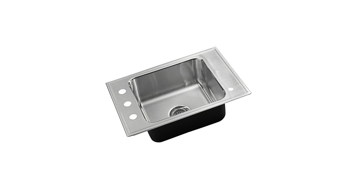 Just Manufacturing CRA-ADA-1725-A-1145DCR 1 Compartment Stainless